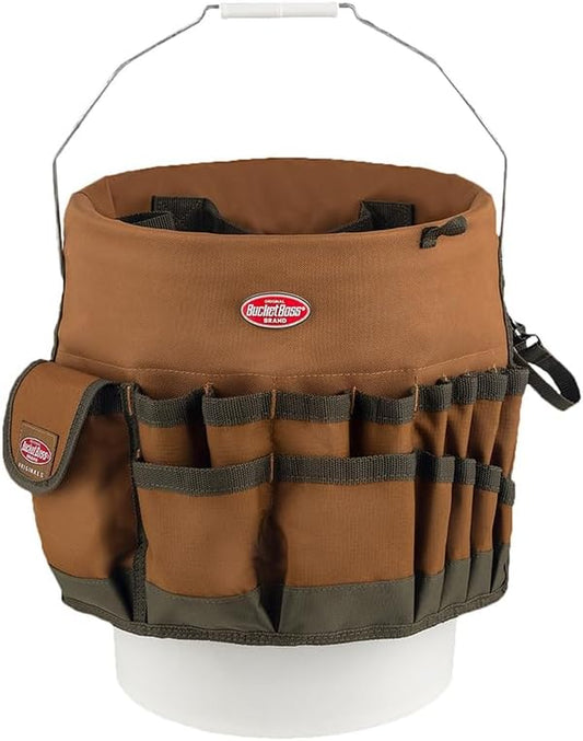 the Bucketeer Bucket Tool Organizer in Brown, 10030