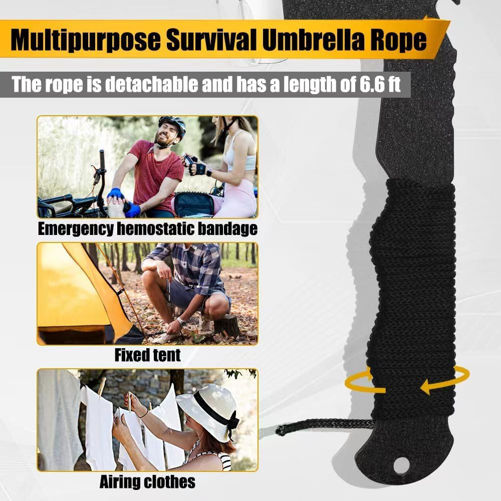 Outdoor Multifunctional Axe, Multifunctional Camping Chopping Firewood, Small Hand Axe, Tied Rope, Mountain Axe, Multi-Purpose Camping Tool Axe-