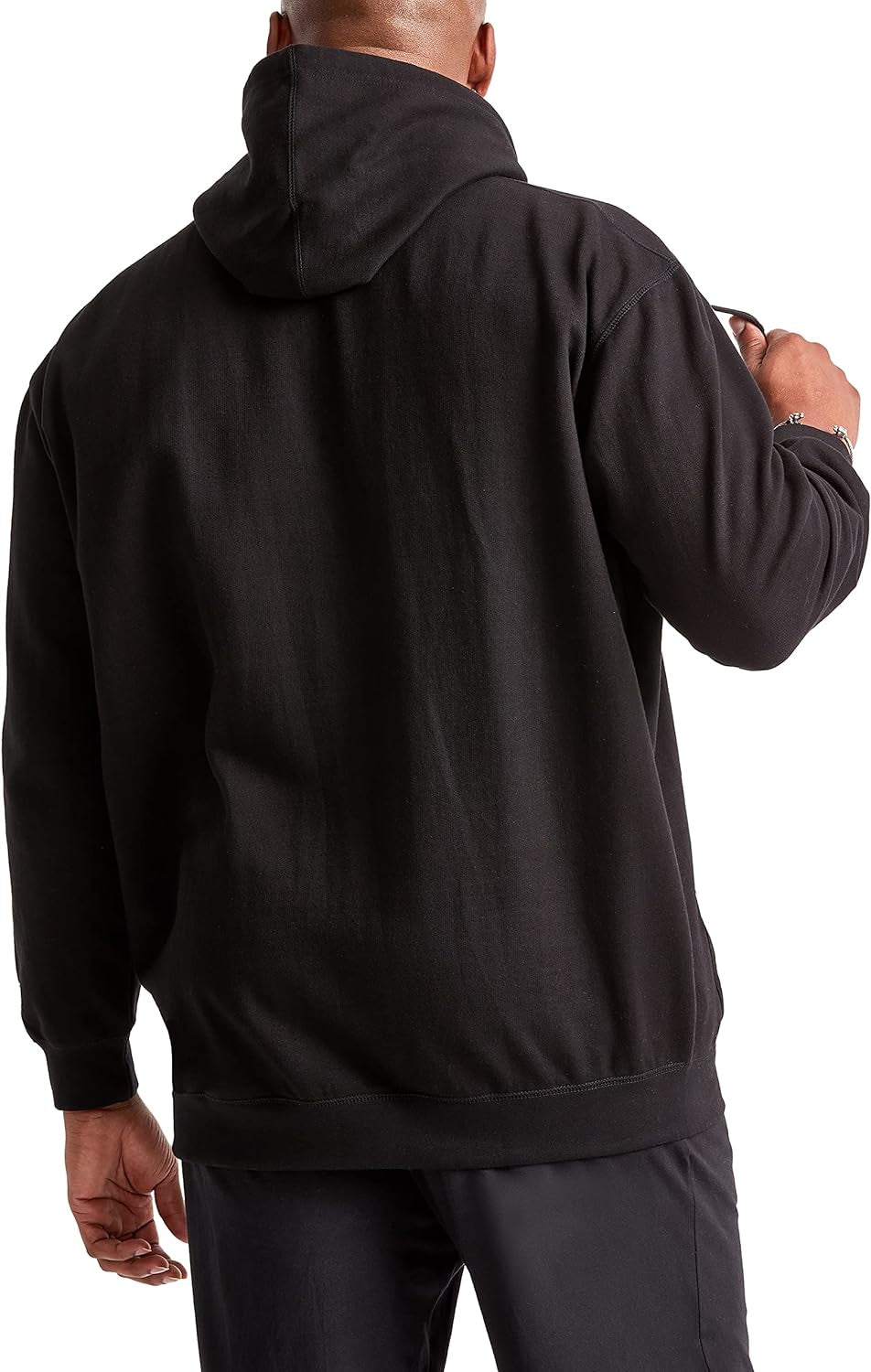 Men'S Hoodie, Powerblend, Fleece Men'S Hoodie, Comfortable Men'S Sweatshirt, Script Logo (Reg. or Big & Tall)