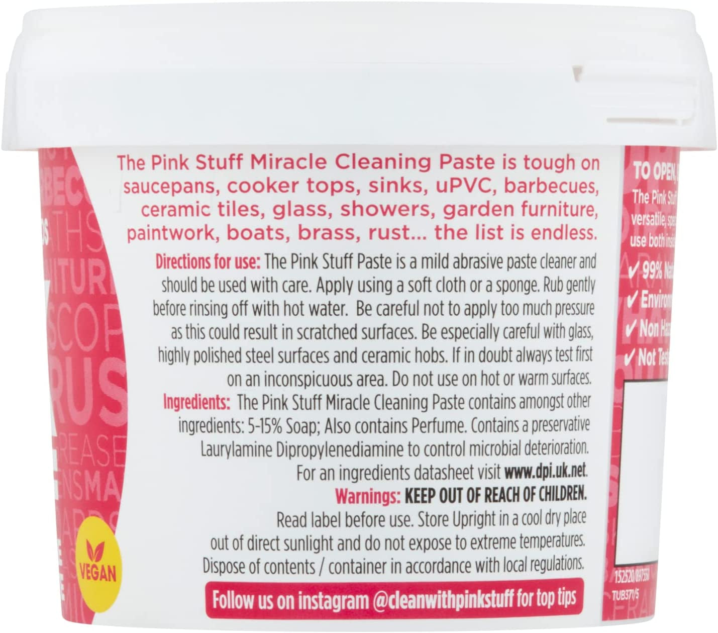 - the Pink Stuff - the Miracle All Purpose Cleaning Paste