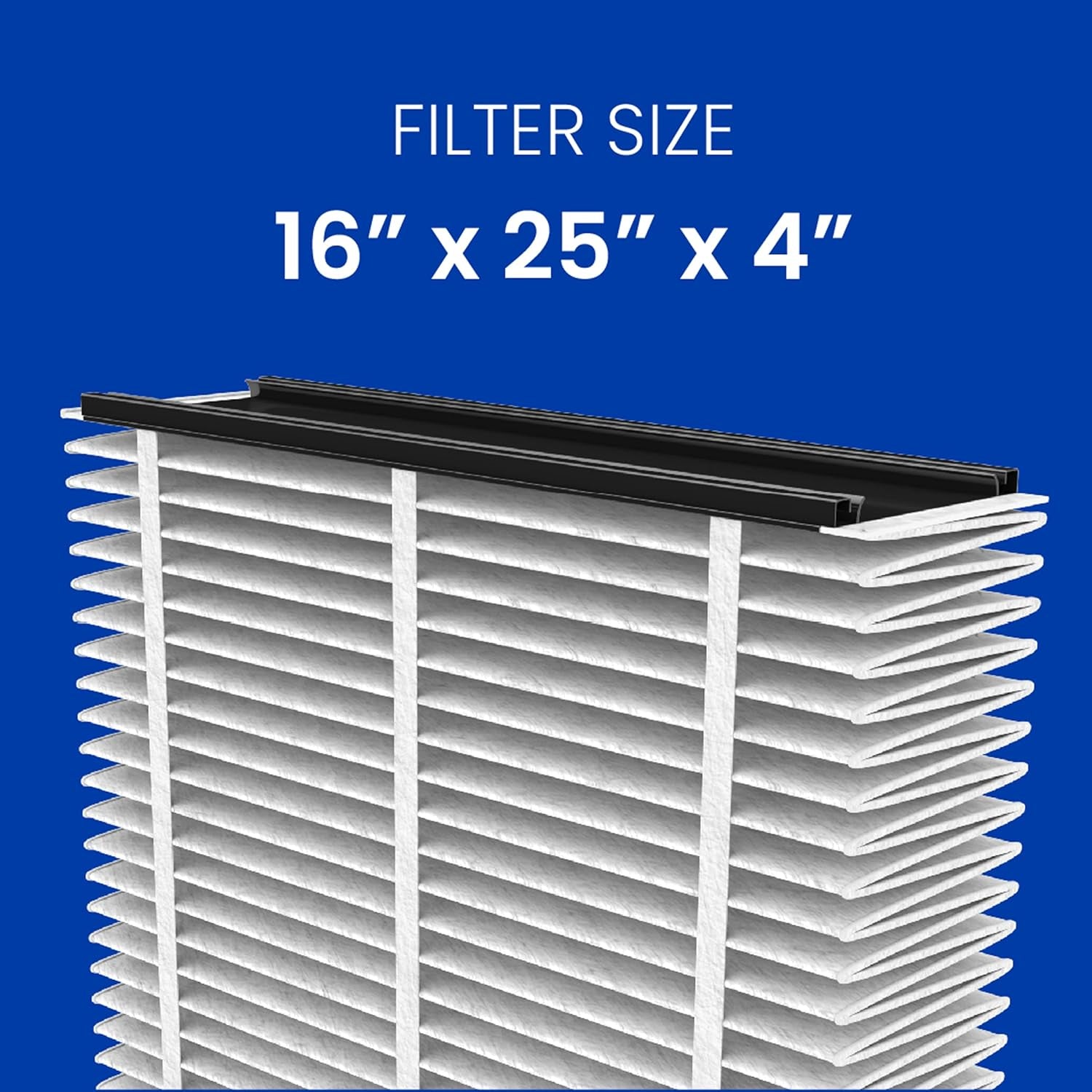 413 Replacement Filter for  Whole House Air Purifiers - MERV 13, Healthy Home Allergy, 16X25X4 Air Filter (Pack of 1)