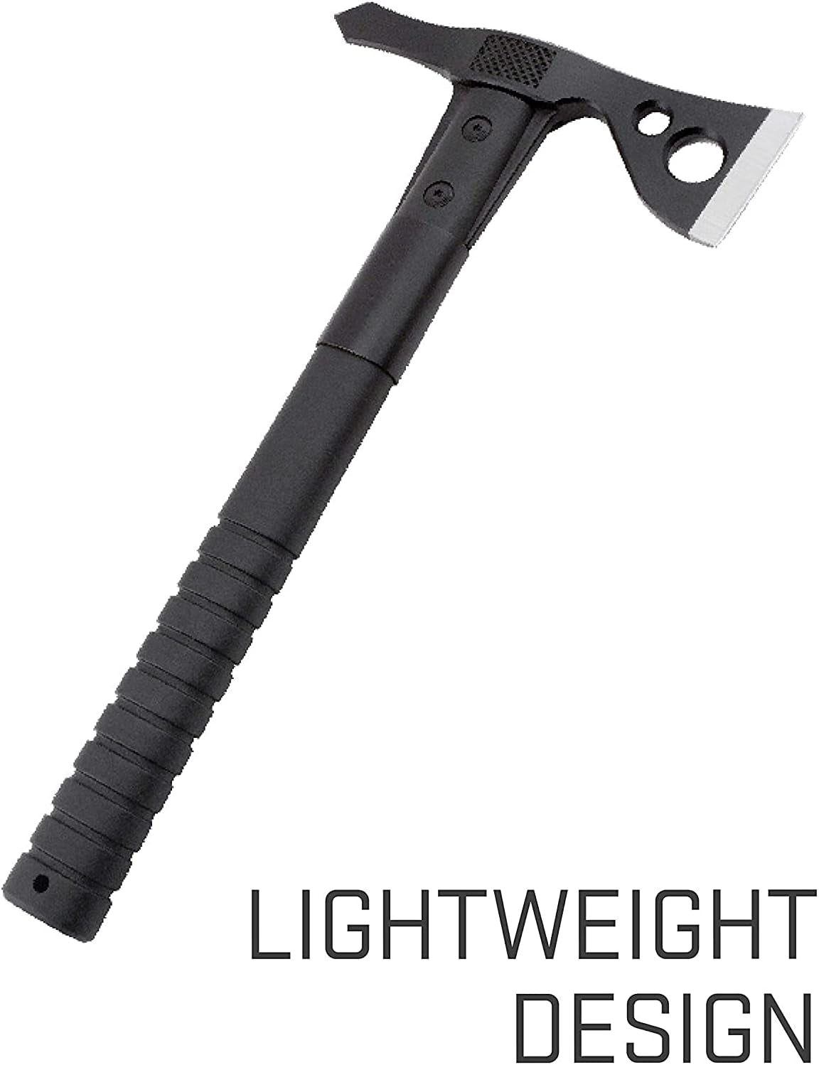 Fasthawk- Lighter, Faster, Agile Throwing Hatchet, Versatile Survival Tactical Axe for Competition Throwing and Camping, Hunting and Packing-Black (F06TN-CP)