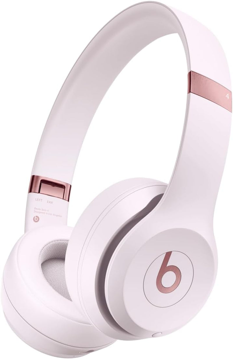 Solo 4 - Wireless Bluetooth On-Ear Headphones, Apple & Android Compatible, up to 50 Hours of Battery Life - Cloud Pink