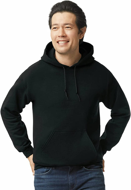 Unisex Adult Fleece Hoodie Sweatshirt, Style G18500, Multipack