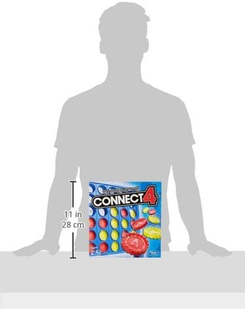 Connect 4 Classic Grid,4 in a Row Game,Strategy Board Games for Kids,2 Player .For Family and Kids,Ages 6 and Up