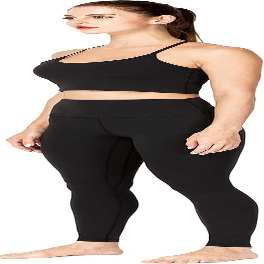 Womens Workout Leggings with High Waist Tummy Control