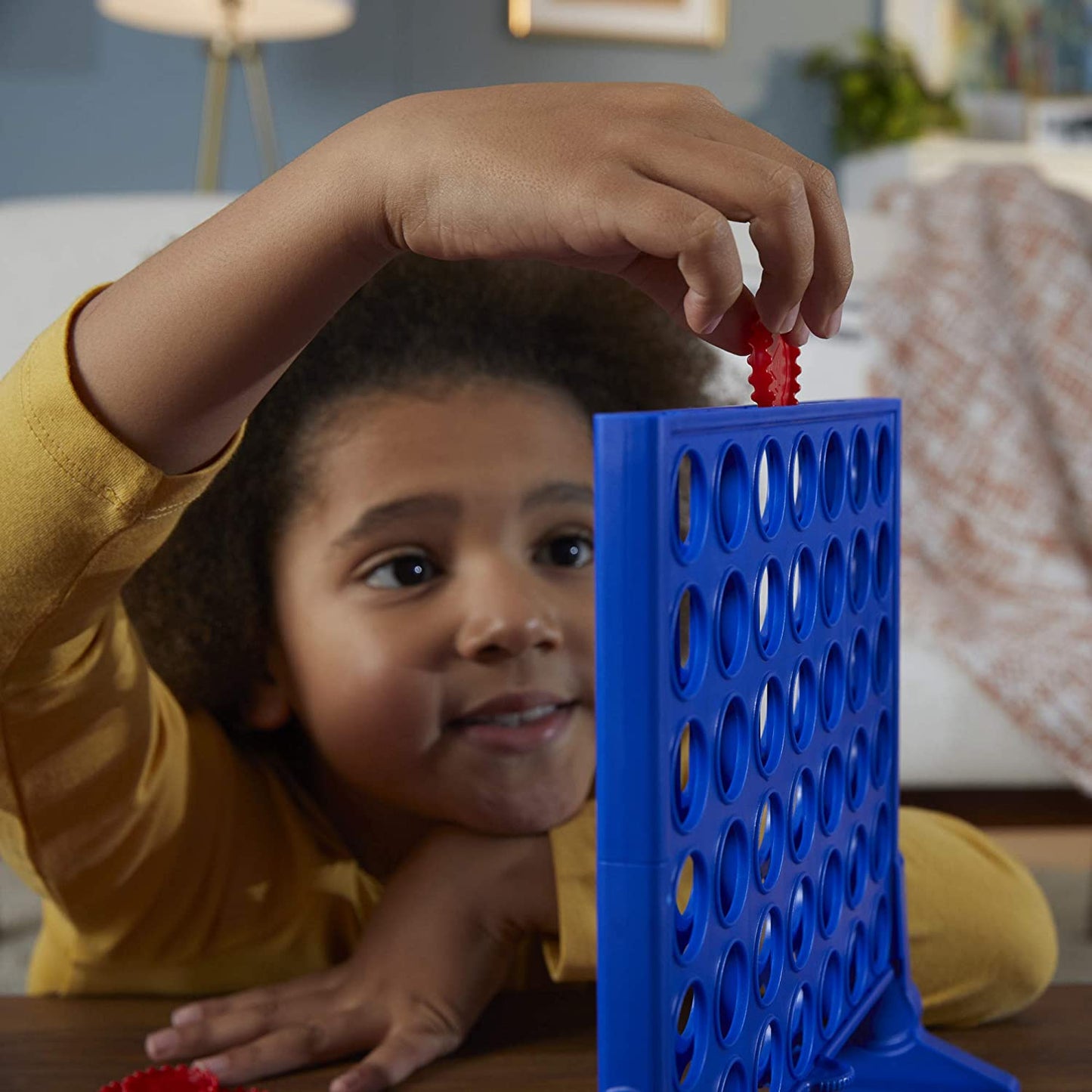 Connect 4 Classic Grid,4 in a Row Game,Strategy Board Games for Kids,2 Player .For Family and Kids,Ages 6 and Up