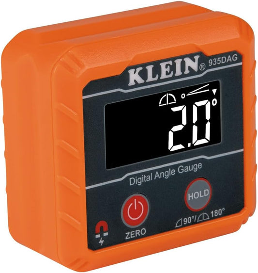 935DAG Digital Electronic Level and Angle Gauge, Measures 0 - 90 and 0 - 180 Degree Ranges, Measures and Sets Angles