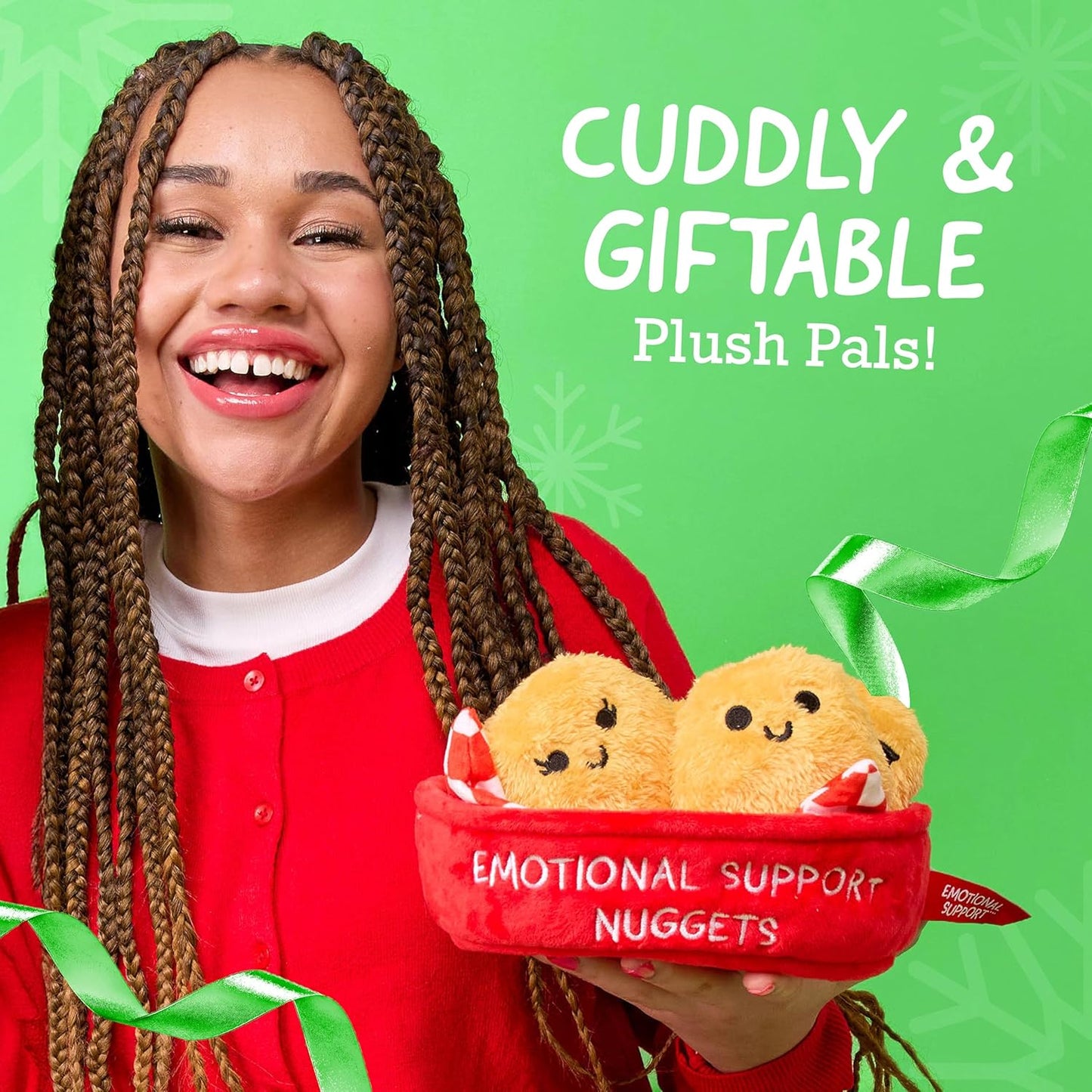 What Do You Meme Emotional Support Nuggets - Plush Nuggets Stuffed Animal