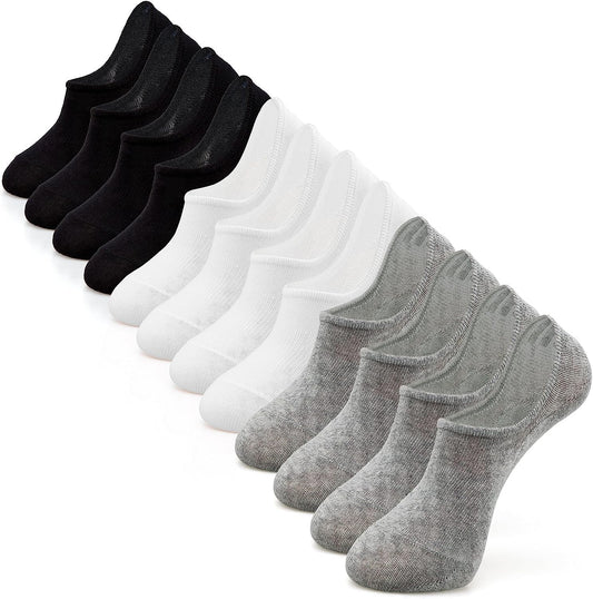 No Show Socks Womens and Men Low Cut Ankle Short Anti-Slid Athletic Running Novelty Casual Invisible Liner Socks