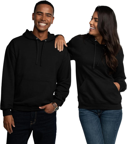 Men'S Eversoft Fleece Hoodies, Moisture Wicking & Breathable, Pullover Hooded Sweatshirt