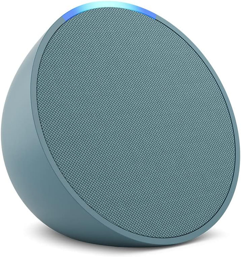 Echo Pop (Newest Model), Full Sound Compact Smart Speaker with Alexa, Midnight Teal