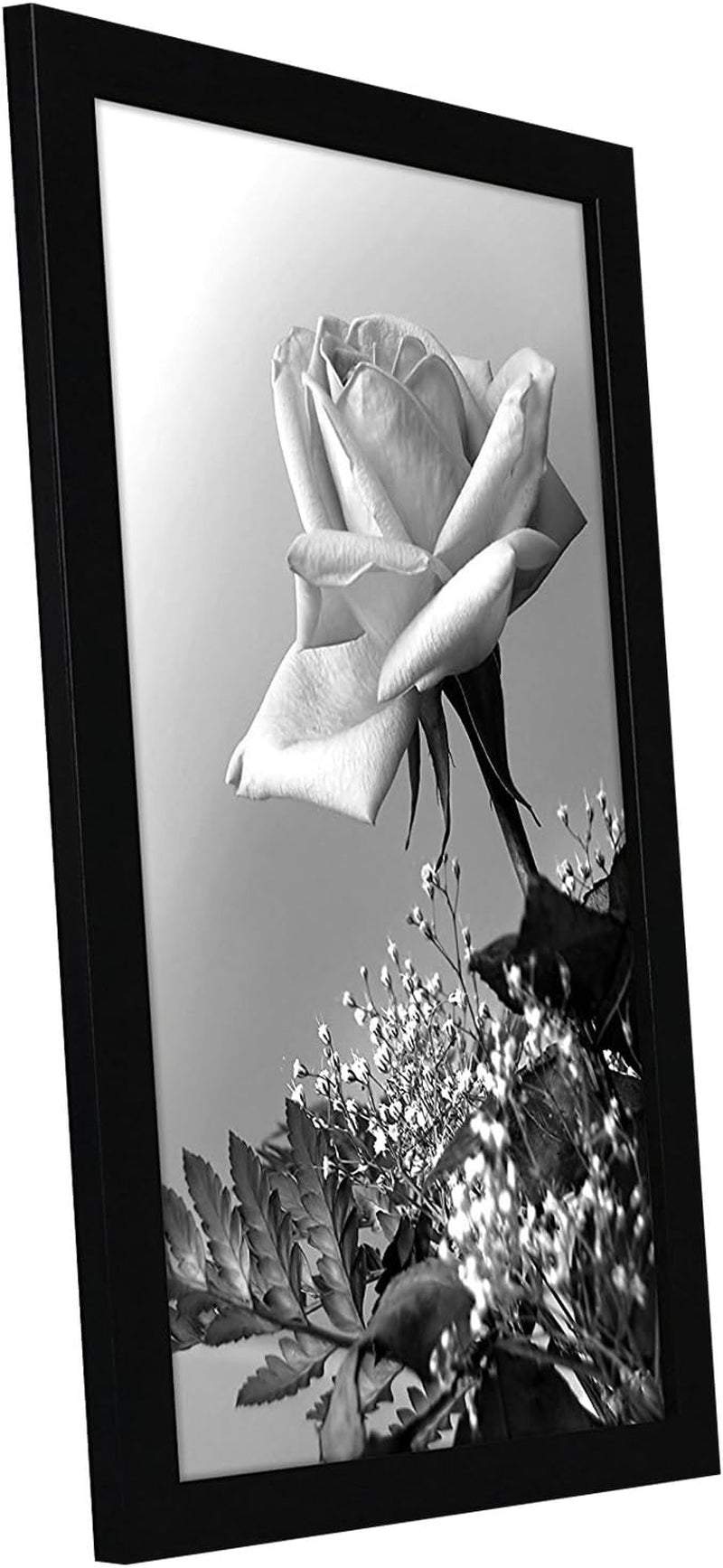 12X18 Poster Frame with Polished Plexiglass - Black Picture Frame with Engineered Wood - Epic Collection - Wide Photo Frame for Wall Display