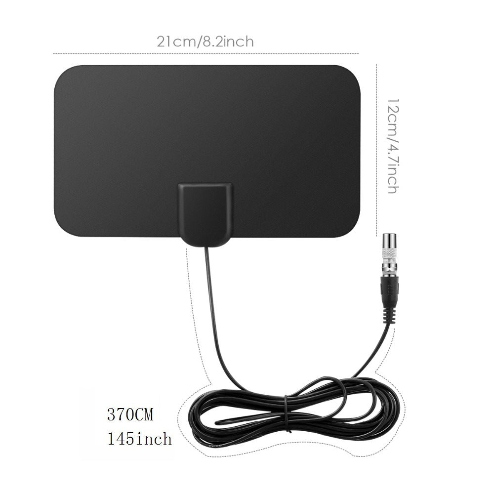 HD Digital TV Antenna Indoor Amplified dab antenna 200 Miles Ultra HDTV With Amplifier VHF/UHF Quick Response Outdoor Aerial Set