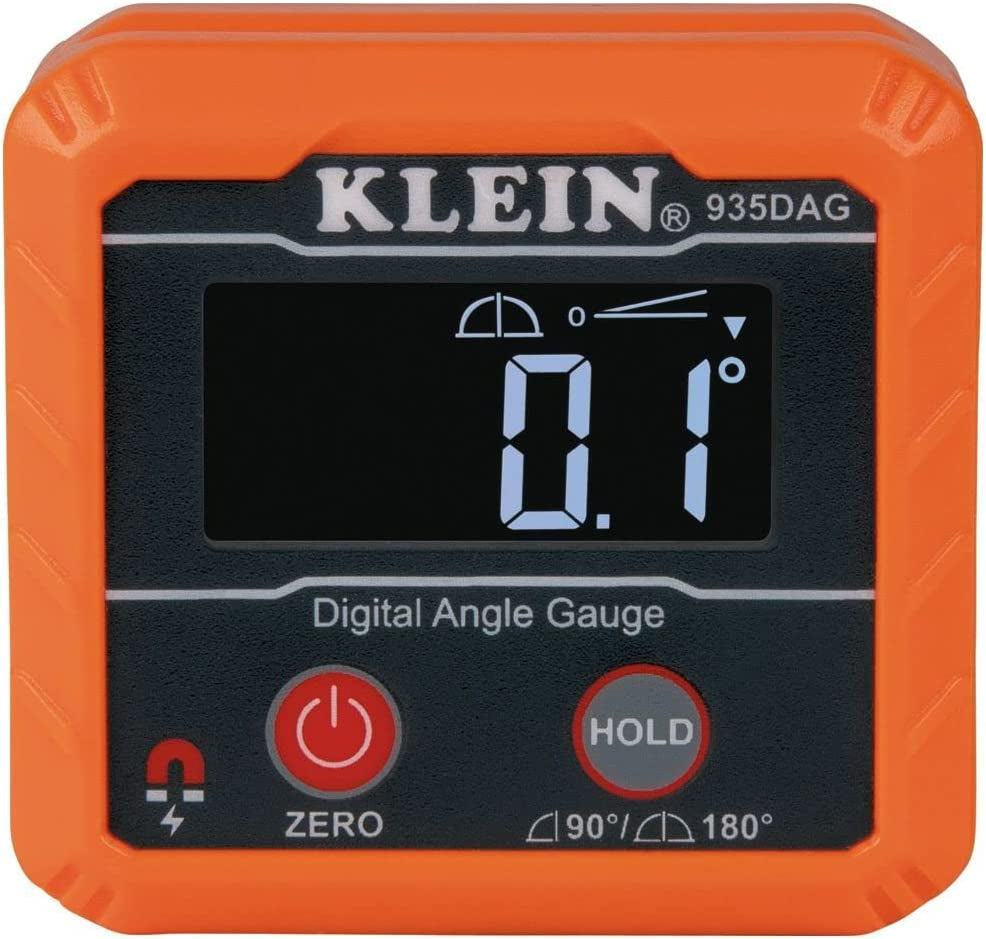 935DAG Digital Electronic Level and Angle Gauge, Measures 0 - 90 and 0 - 180 Degree Ranges, Measures and Sets Angles