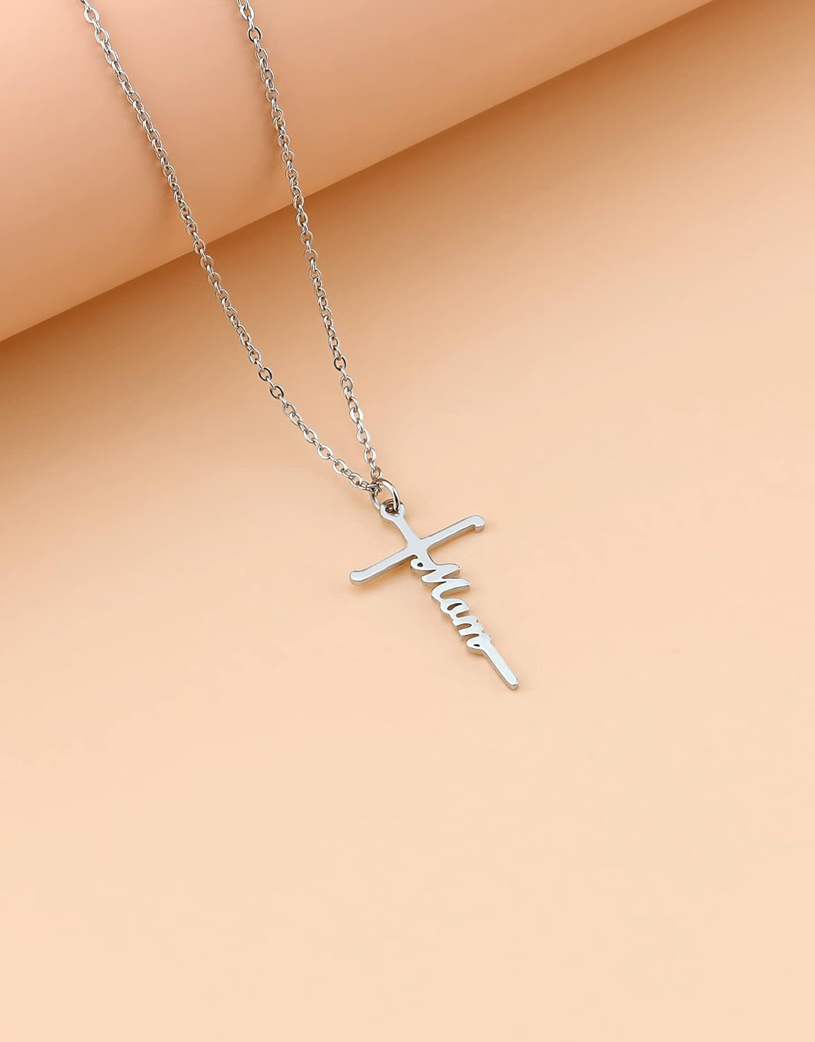 Faith Cross Necklace for Women Religious Gifts for Women Christian Jewelry Gifts for Women