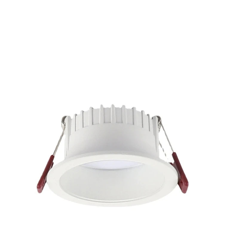 Round Anti-Glare Led SMD2835 Recessed Downlights 7w 10w Hole Size 7cm Ceiling Lamp Spotlights for Indoor Lighting