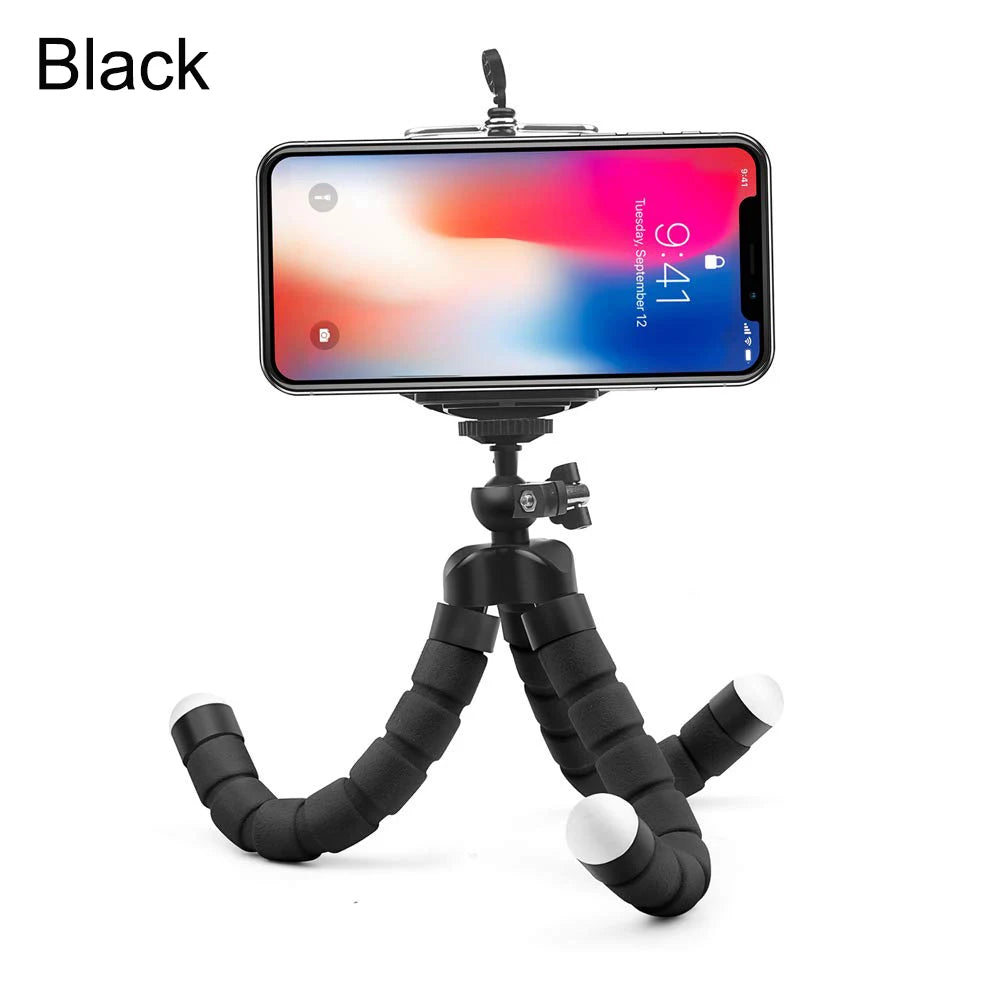 Flexible Tripod Phone Holder For iPhone 11 Pro Max Samsung Xiaomi Sponge Octopus Mobile Phone Stand Smartphone Tripod for Camera