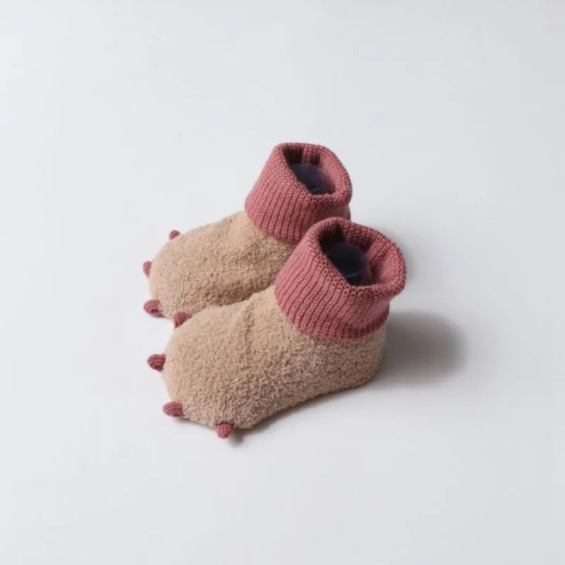 New cute  autumn and winter newborn socks casual warm baby foot sock