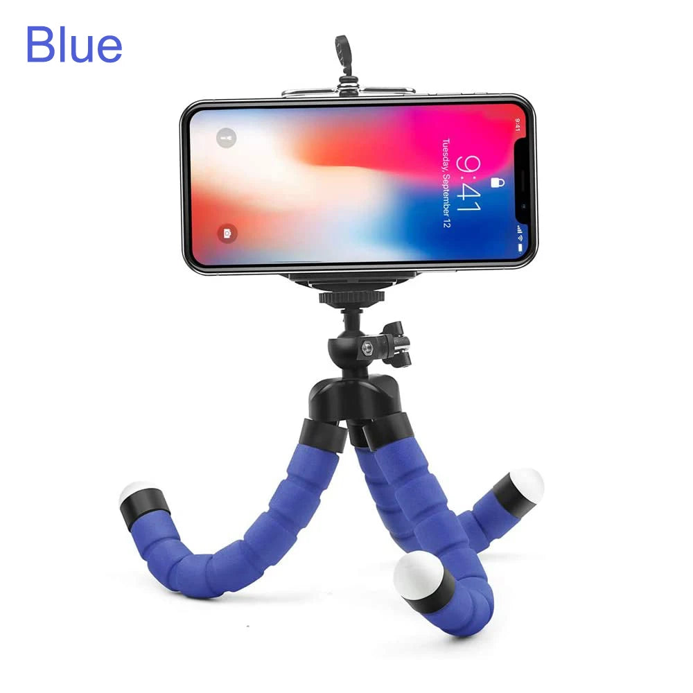 Flexible Tripod Phone Holder For iPhone 11 Pro Max Samsung Xiaomi Sponge Octopus Mobile Phone Stand Smartphone Tripod for Camera