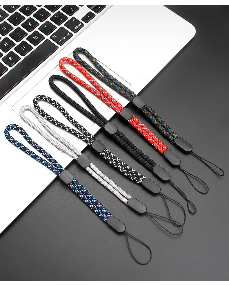 New Hot Hand Wrist Lanyard Strap String for Phone iPhone 7 8 X 6  Flash Drives Keys Keychains DSLR Camera GoPro Holders r57