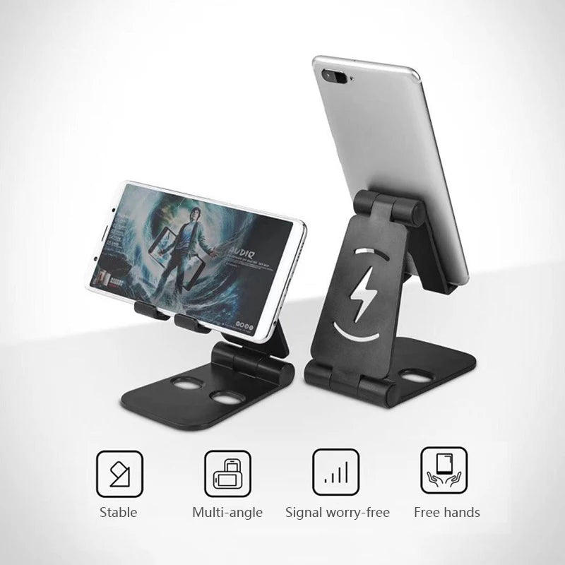 Universal Desktop Mobile Phone Holder Stand for IPhone IPad Adjustable Tablet Foldable Table Cell Phone Desk Stand Holder