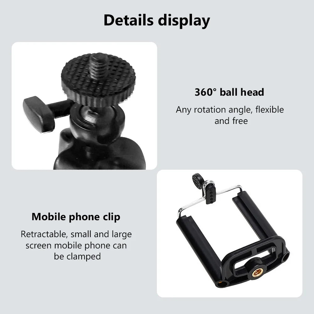 Flexible Sponge Octopus Phone Tripod bluetooth-compatible Remote Control For IPhone Samsung Xiaomi Huawei Phone Holder For All