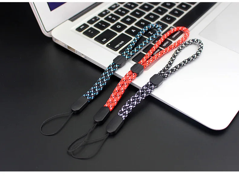 New Hot Hand Wrist Lanyard Strap String for Phone iPhone 7 8 X 6  Flash Drives Keys Keychains DSLR Camera GoPro Holders r57