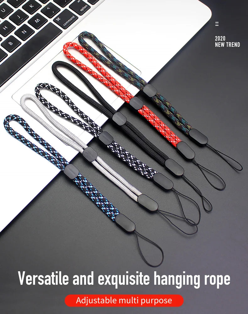 New Hot Hand Wrist Lanyard Strap String for Phone iPhone 7 8 X 6  Flash Drives Keys Keychains DSLR Camera GoPro Holders r57