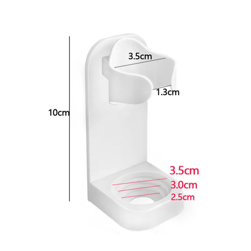 Traceless Toothbrush Holder Bath Wall-Mounted Electric Toothbrush Holders Adults Toothbrush Stand Hanger Bathroom Accessories