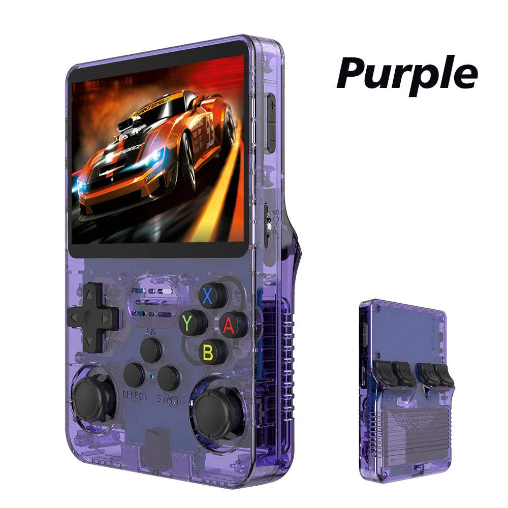 BOYHOM R36S Retro Handheld Video Game Console Linux System 3.5 Inch IPS Screen Portable Pocket Video Player 64GB 128GB Games