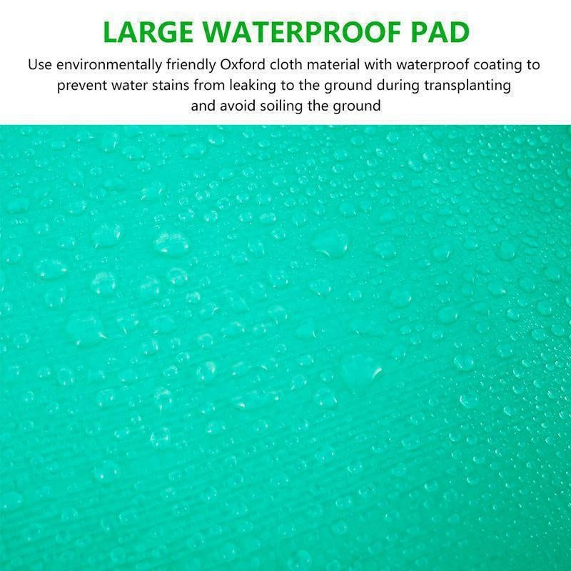 Planting Mat 50cm-100cm Gardening Potting Pad Foldable Garden Plant Flower Pot Transplanting Waterproof Mats