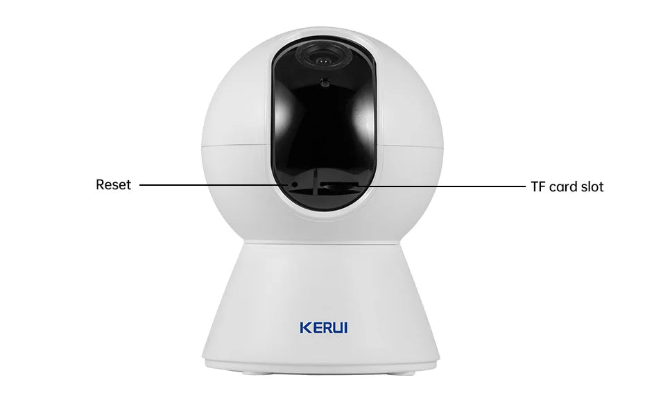 KERUI 5MP Tuya Smart Mini WiFi IP Camera Indoor Wireless Home Security AI Human Detect CCTV Surveillance Camera Auto Tracking