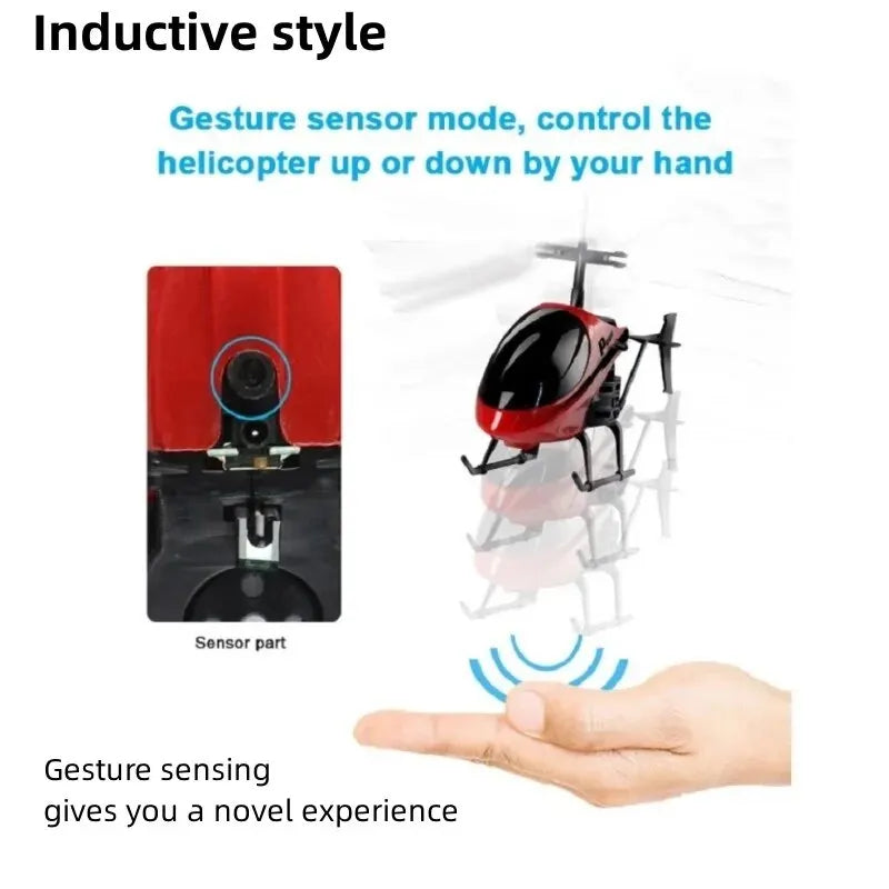 Charging Remote Control Aircraft Induction Two-Way Helicopter Indoor Suspension Anti Drop Electric Luminescence