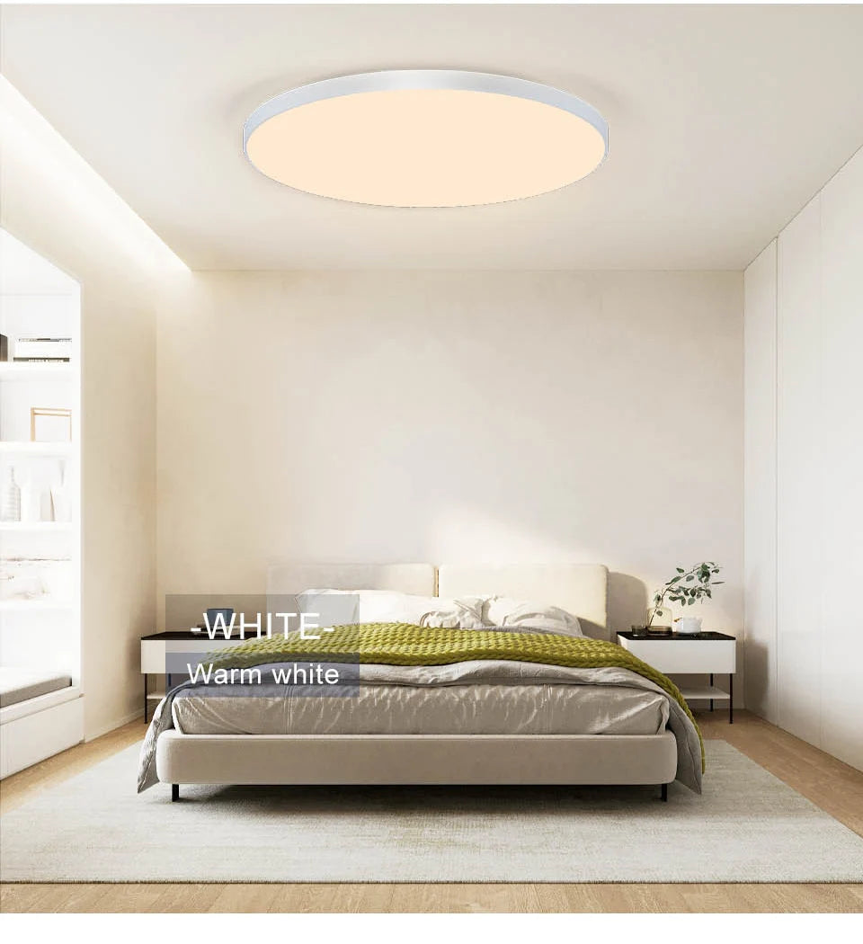 Smart Led Ceiling Lamp 36W 50W 220V Dimmable Modern Led Ceiling Lights With APP Remote Control For Bedroom Living Room