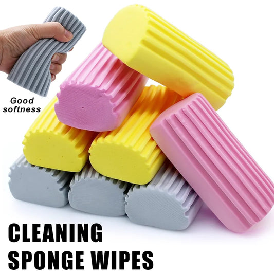 Magical Dust Cleaning Sponges Pva Sponge Damp Clean Duster For Cleaning Blinds Glass Baseboards Vents Railings Mirrors Window