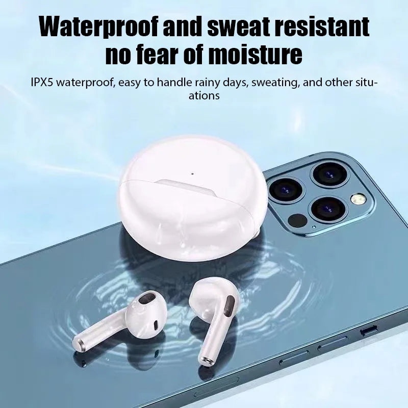 Original Pro6 TWS Smart Touch Control Wireless Headphone Bluetooth 5.0 Earphones Sport Earbuds Music Headset for Xiaomi Huawei