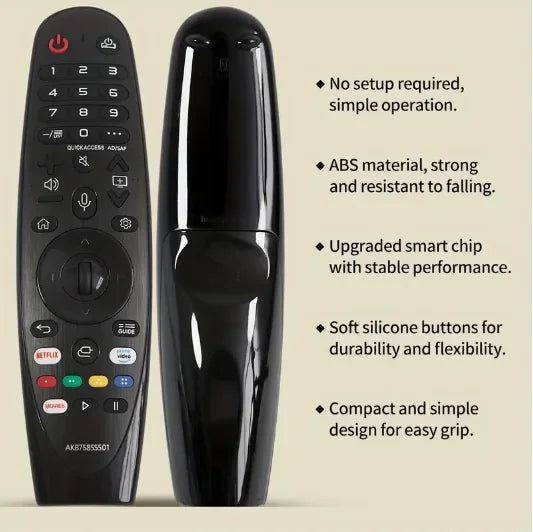 New MR20GA AKB75855501 Universal TV Remote Control Suitable For LG Smart TV With Netflix Keys