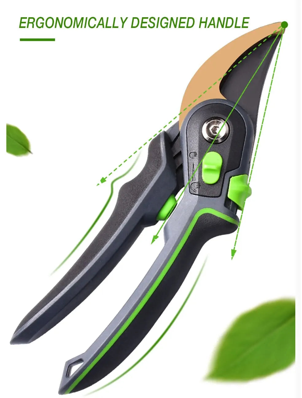 Garden Pruner Shears SK5 Blade Pruning Scissors for Bonsai Fruit Trees Flowers Branches Garden Pruners