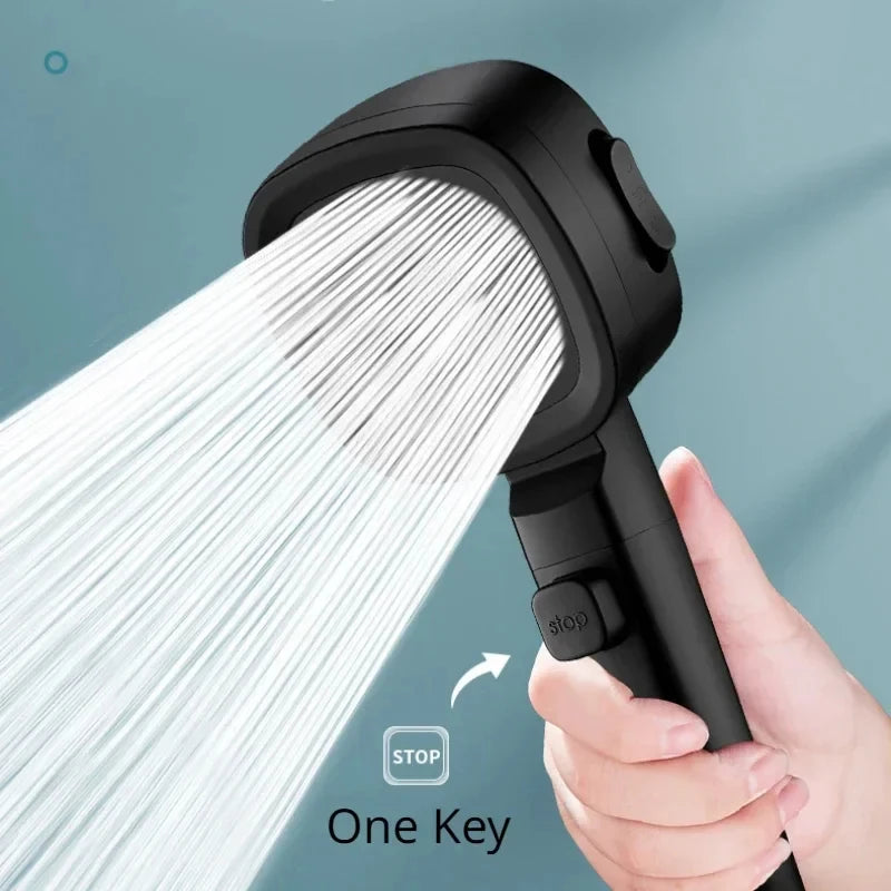 Xiaomi High Pressure Shower Head Water Saving 3-Modes Shower Heads Adjustable Water Massage Sprayer Home Bathroom Accessories