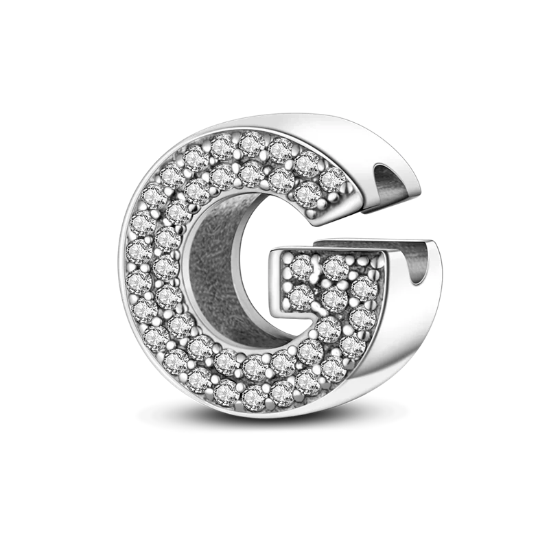 Charm Fits Original Bracelets 925 Sterling Silver Femininity English Letters Beads Women Pendant Bead Jewelry Making