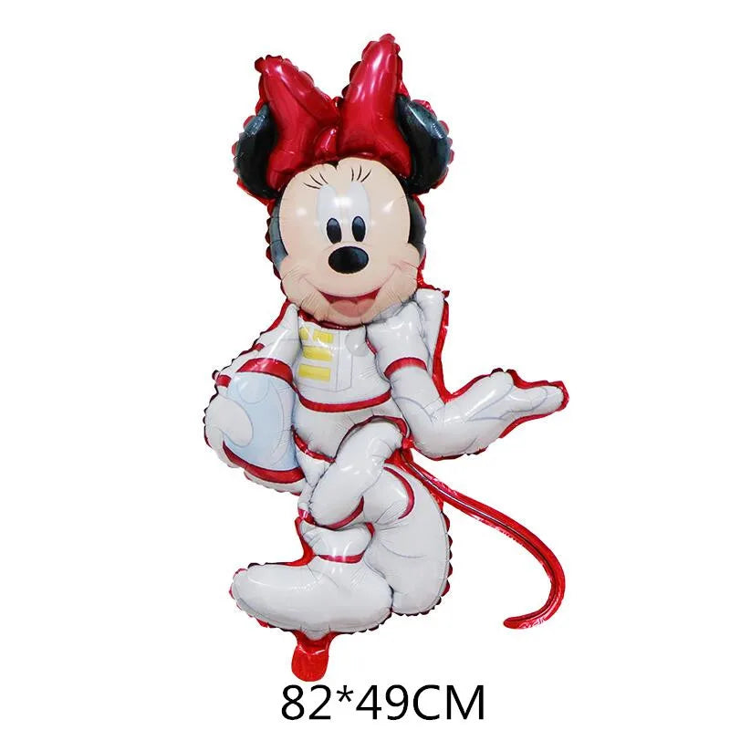 Mickey Minnie Mouse Balloons Disney Cartoon Foil Balloon Baby Shower Birthday Party Decorations Kids Classic Toys Air Gift