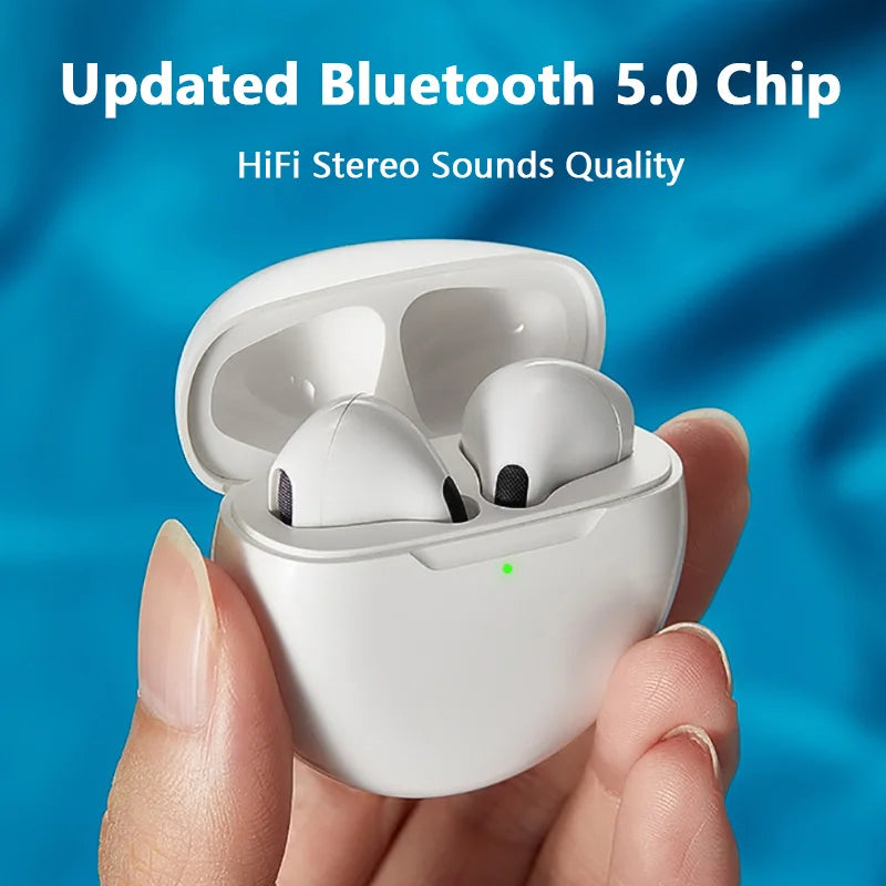 Bluetooth 5.0 Wireless Earphones HIFI Stereo TWS In-ear Noise Cancelling Earbuds Sports Waterproof Headphones for Smartphones PC