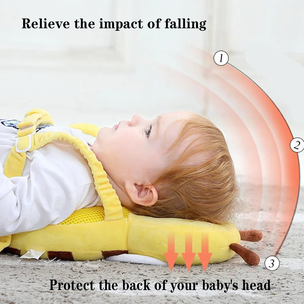 Toddler Baby Head Protector Cushion Backpack Wear Protection Adjustable Infant  Safety Back for Baby Walkers Protective Head