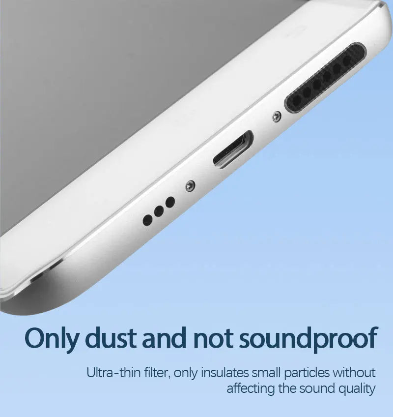 10/14/24Pcs for Phone Speakers Mesh Anti Dust NetSpeaker Dustproof Sticker Protective Film Cover for 12 11 13 Max