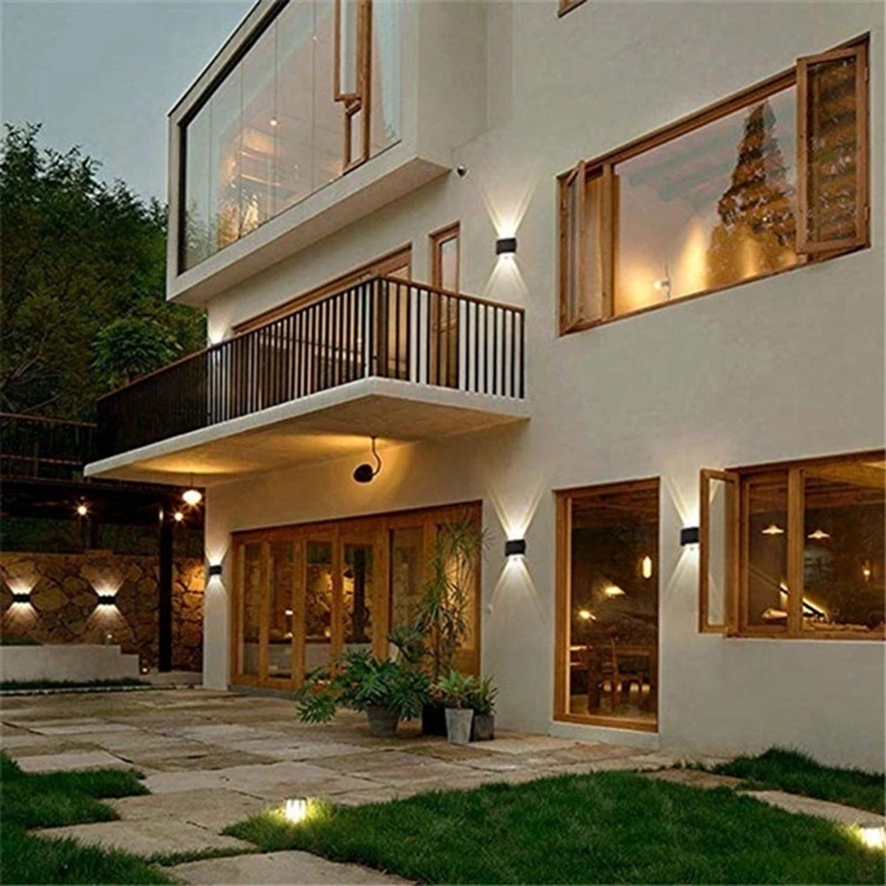 Modern Room Decoration Wall Lamp LED Waterproof Light Fixture Outdoor Garden Apply Wall Facade Luminaire Home Indoor Led Lights