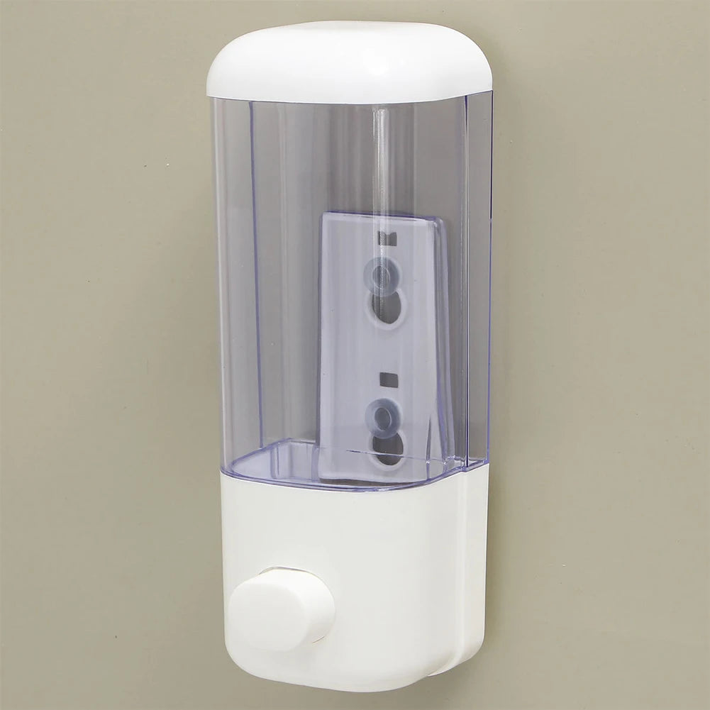 500ML Wall Mounted Soap Dispenser Bathroom Sanitizer Shampoo Shower Gel Container Bottle Household Bathroom Product