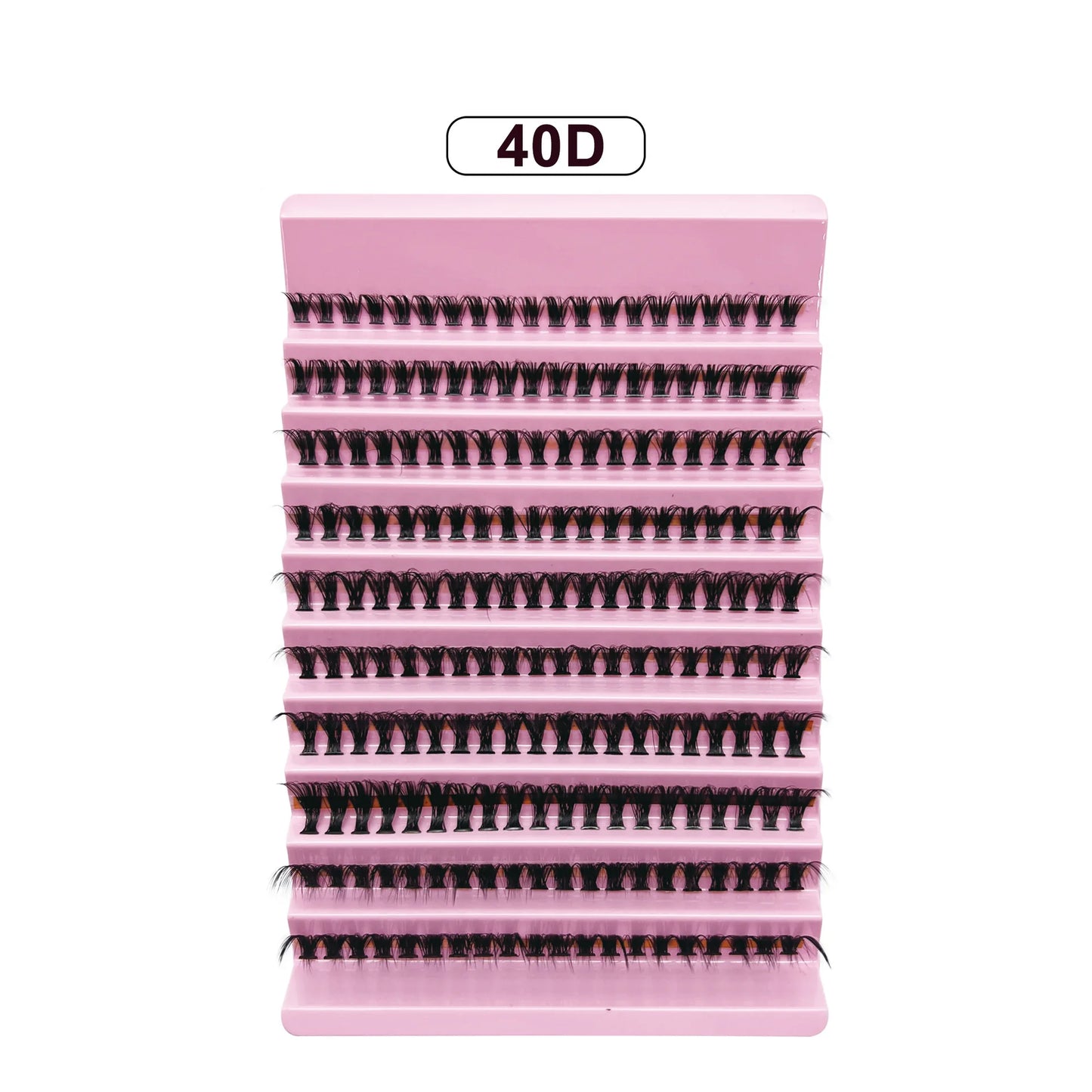 Individual Lashes 8-16mm 200pcs Cluster Lashes Natural Look Mixed Tray DIY Eyelash Extension Volume Lash Clusters Eyelashes Long