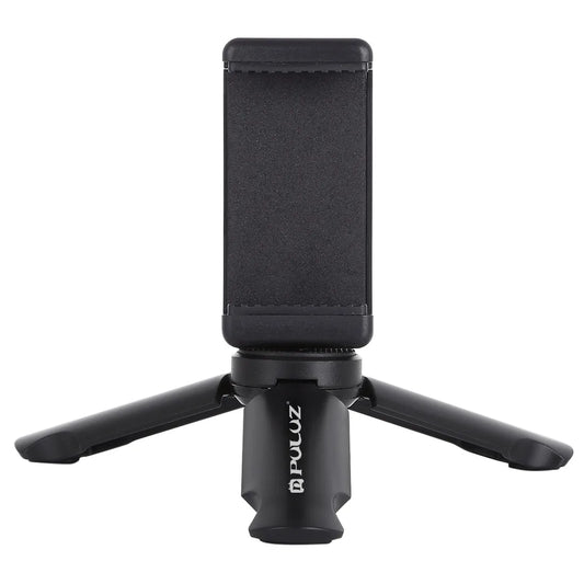 PULUZ  Mini Plastic Tripod With Universal Smartphone Clamp Bracket, Width Range: 5cm To 8.5cm For Iphone Xiaomi Huawei Samsung