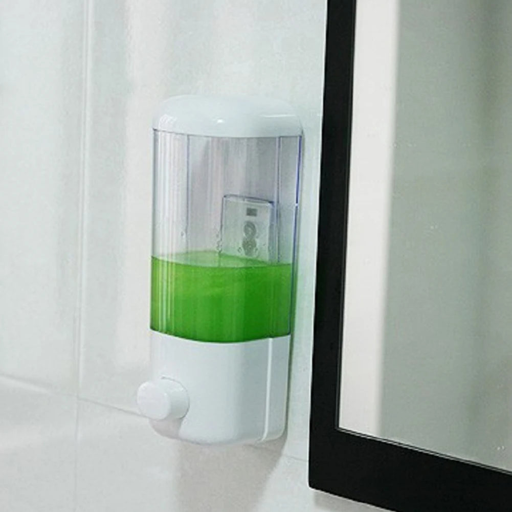 500ML Wall Mounted Soap Dispenser Bathroom Sanitizer Shampoo Shower Gel Container Bottle Household Bathroom Product